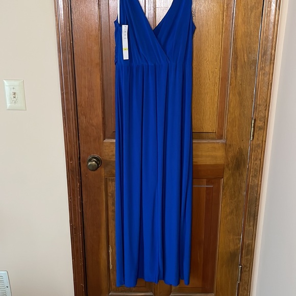 Royal Blue Floor Length Dress - Picture 7 of 7